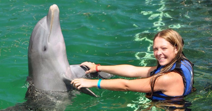Dolphin Swim Adventure en Saint Kitts