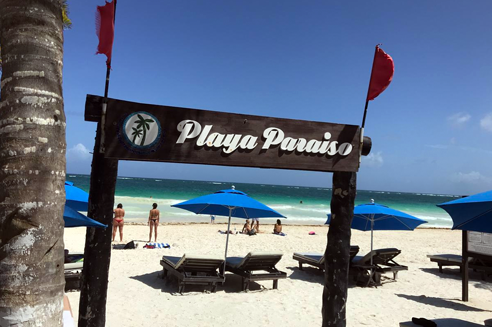 Playa Paraiso area